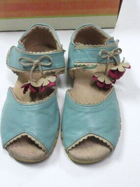 Livie and Luca Blue Merry Bell Blue Sandal Girl 1